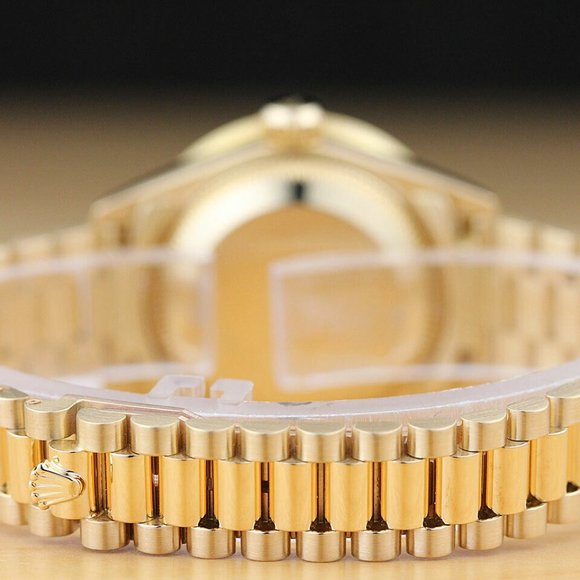 Rolex President 18k Datejust Ladies Watch w/ factory box and hang tag! - Picture 6 of 6
